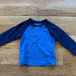 Toddler Patagonia long sleeve fleece top